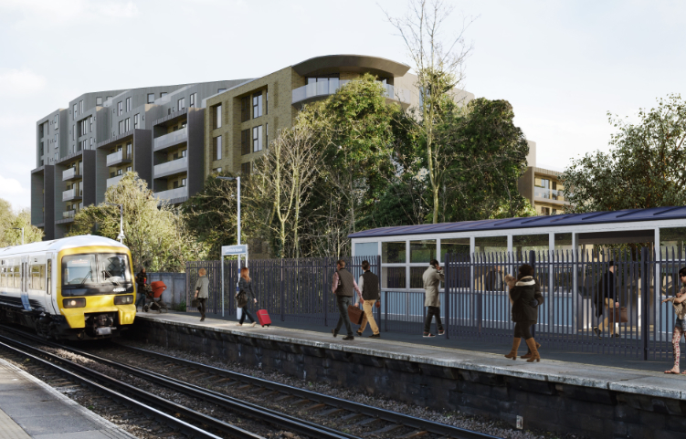 greenhithe station access